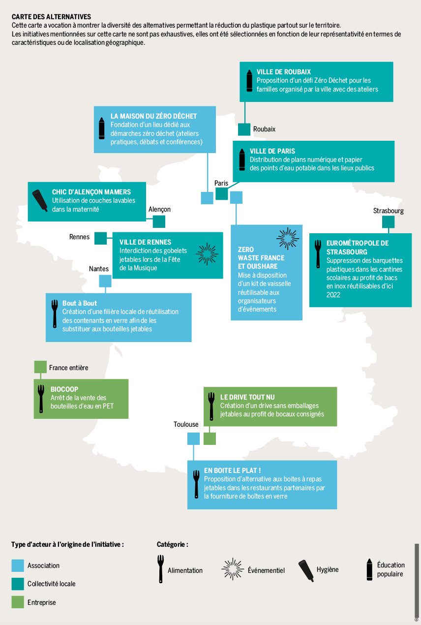 Carte des alternatives Carte des alternatives
