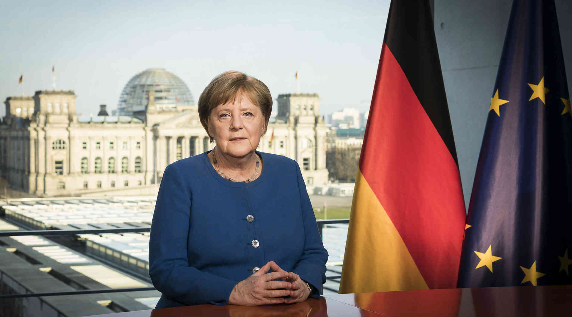Allocution d'Angela Merkel