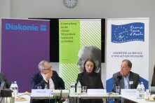 Les organisateurs: Diakonie, France Terre d'asile et la Fondation Heinrich Böll
