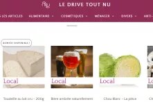 Le site internet du Drive tout nu