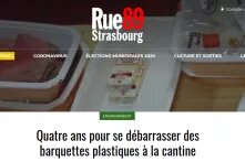 Article dans Rue 89 Strasbourg sur la suppression des barquettes en plastique