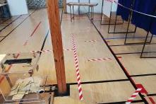 Bureau de vote pour les élections municipales 2020 à Saint-Lô