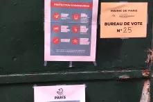 Wählen in Corona-Zeiten im 11. Arrondissement in Paris