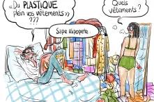 le plastique roi de la sape