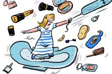 Le plastique aime la plastique féminine - bD