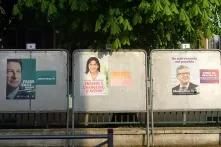 Präsidentschaftwahlplakate