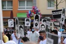 Manifestation en soutien pour les victimes de Hanau