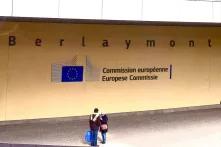  European Commission headquarters at the Berlaymont Building, Brussels, Belgium