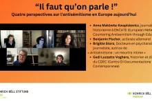 “Il faut qu’on parle !” - Quatre perspectives sur l'antisémitisme en Europe aujourd'hui