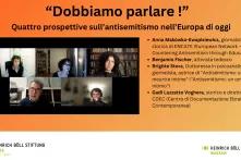 "Dobbiamo parlare!" - Quattro prospettive sull’antisemitismo nell’Europa di oggi