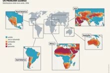 Circa tre miliardi di persone vivono in terre aride, il 70 per cento delle quali si trova in Asia e Africa