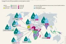 L'OMS stima che un migliore accesso all'acqua, ai servizi igienico-sanitari e all'igiene potrebbe salvare ogni anno più di 1,4 milioni di vite in tutto il mondo.