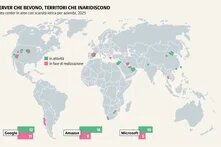 I data center consumano molta acqua e ne aggravano la scarsità: quelli di Google siti in aree a stress idrico aumenteranno del 90%.