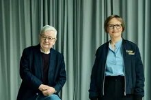 Franziska Brantner et Joschka Fischer