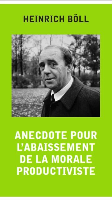 Anecdote Heinrich boell