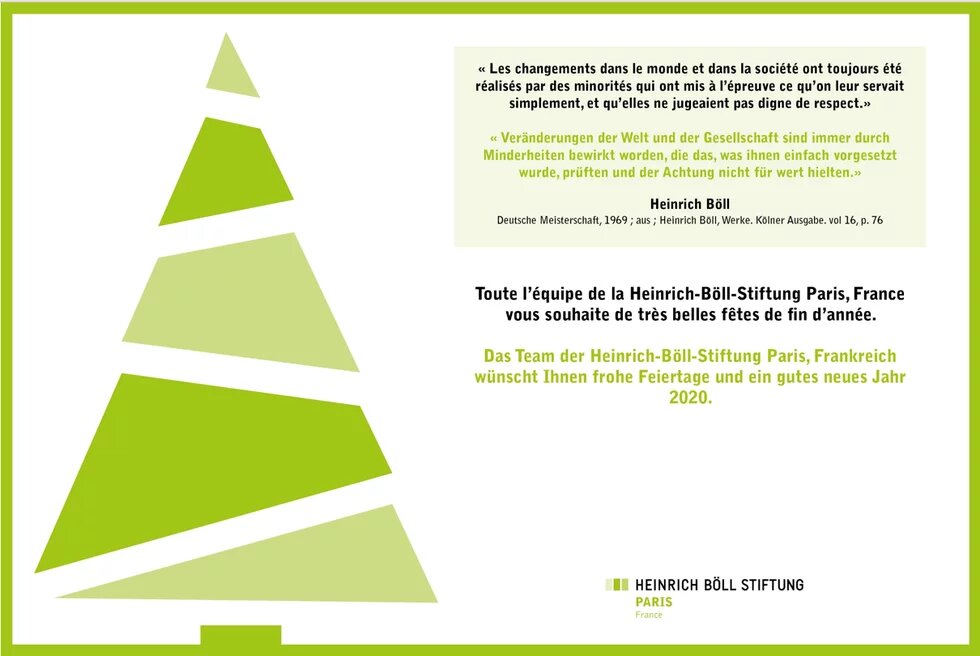 Nous vous souhaitons des très belles fêtes !