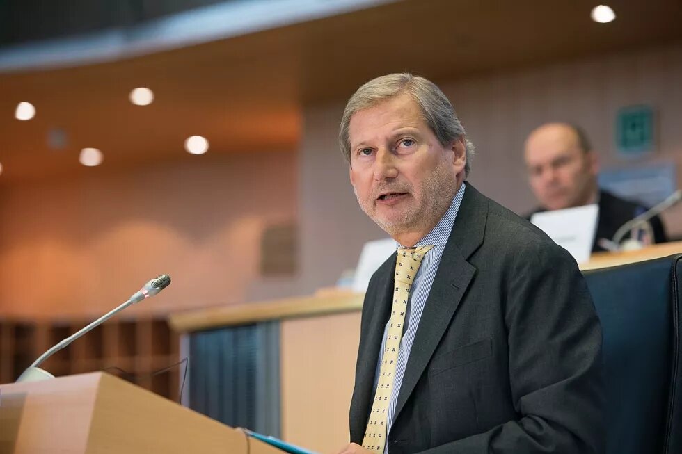 Johannes Hahn, commissaire à l'élargissement et à la politique européenne de voisinage Johannes Hahn, commissaire à l'élargissement et à la politique européenne de voisinage