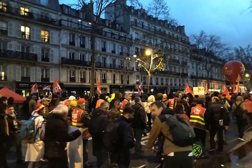 Streik zur Rentenreform in Frankreich