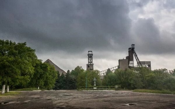 Mine de la région de Luhansk