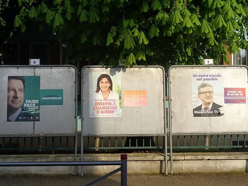 Präsidentschaftwahlplakate