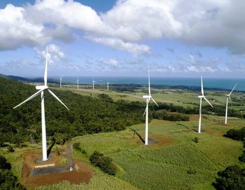 Parc éolien de Sainte-Rose (16 MW en Guadeloupe)