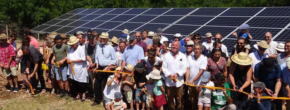 Inauguration du parc photovoltaïque 