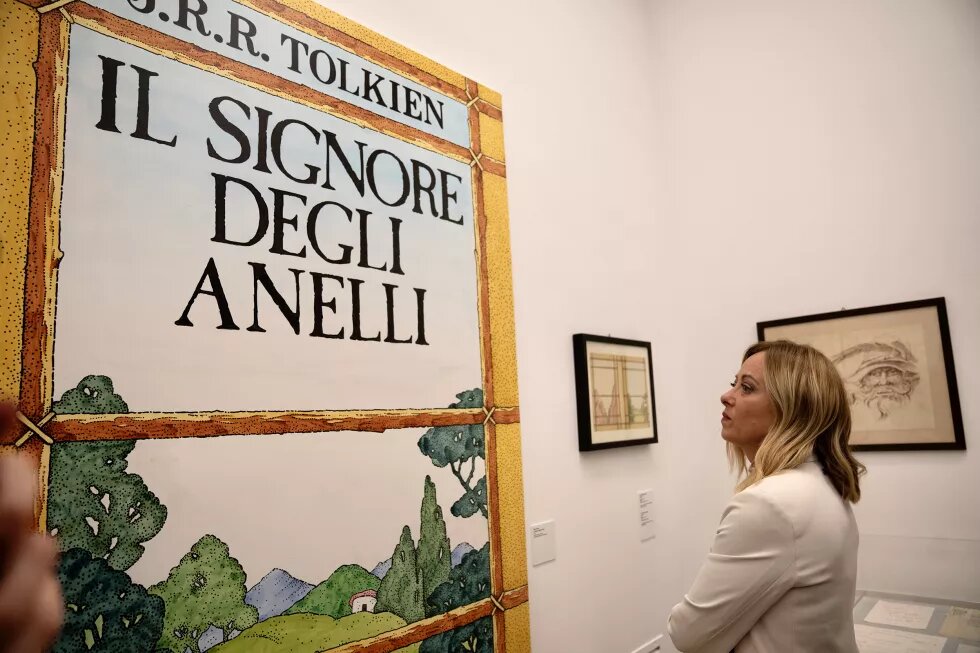 La Presidente Meloni alla Galleria Nazionale