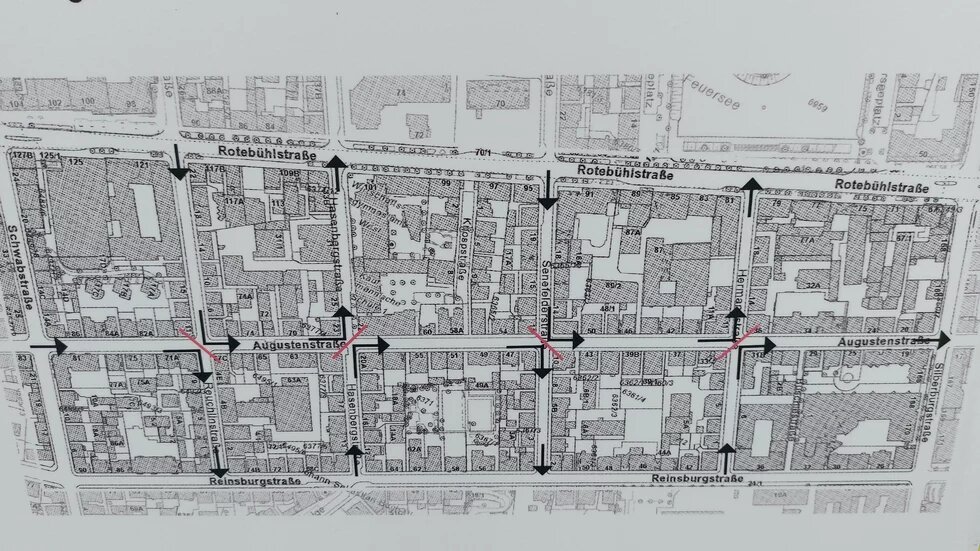 Map of Stuttgart