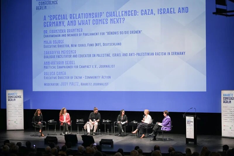 conférence Haaretz - Fondation Heinrich Böll, Berlin, Novembre 2025