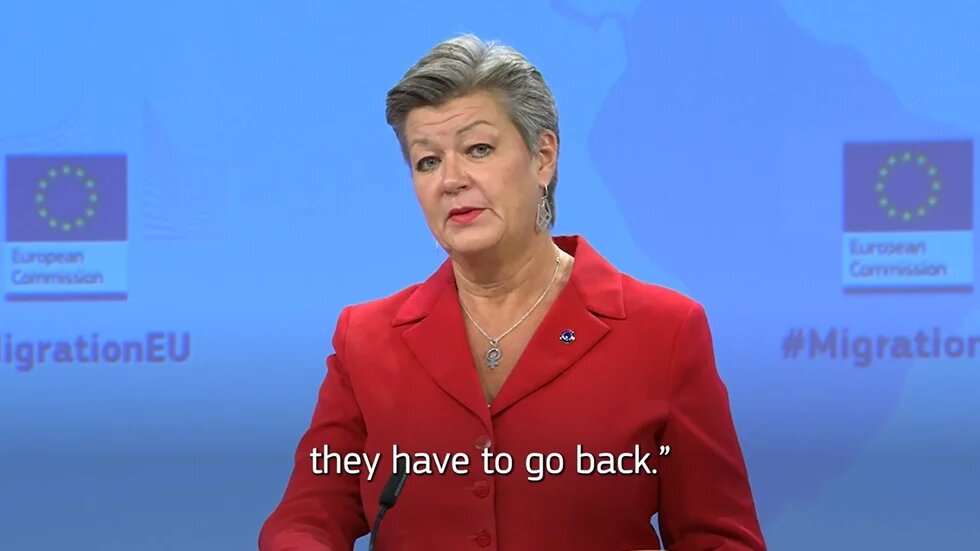  Commissioner Johansson delivers new Pact on Migration and Asylum 