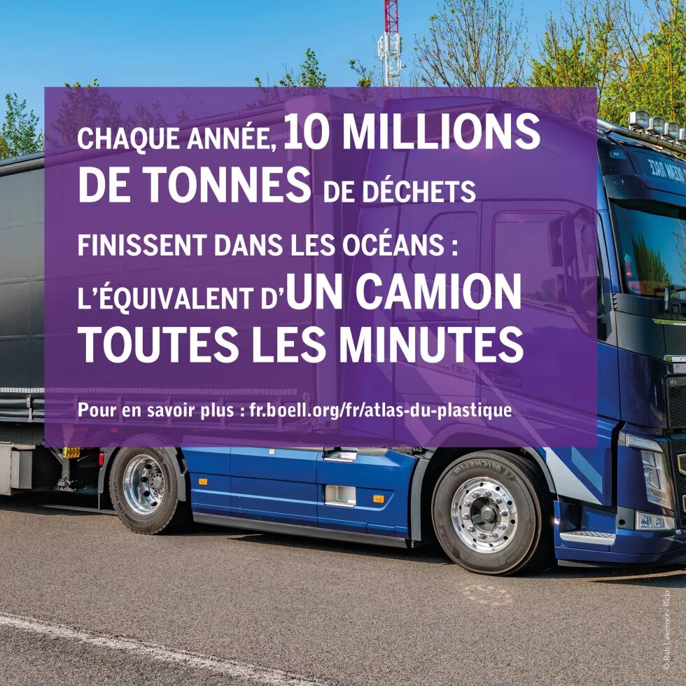 On rejette l'équivalent d'un camion par minute de déchets dans les océans