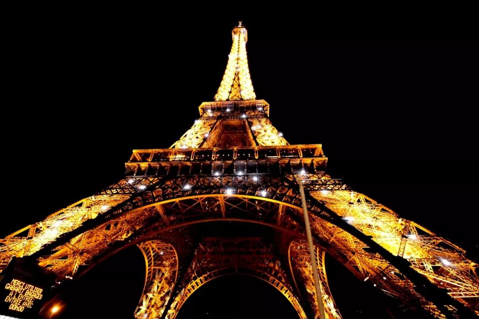 Eiffelturm bei Nacht Tour Eiffel illuminée la nuit