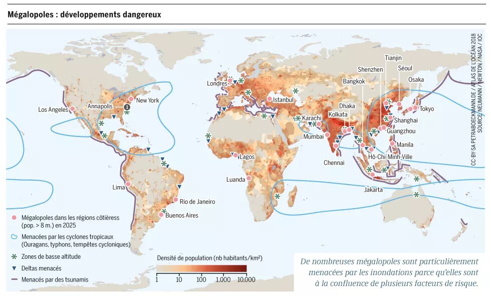 Mégalopoles: développement dangereux