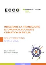 Integrare la tranzizione economica sociale e climatica in sicilia
